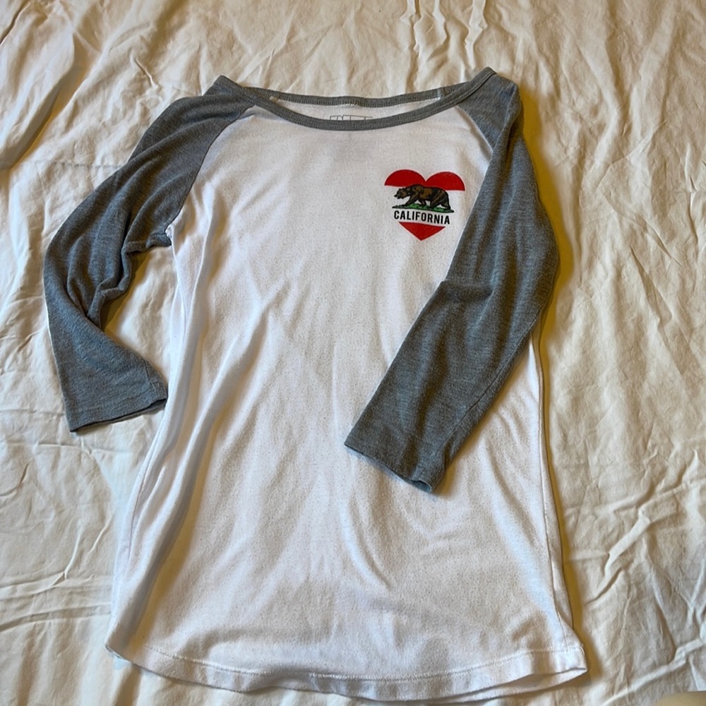 Forever 21 california baseball tee.